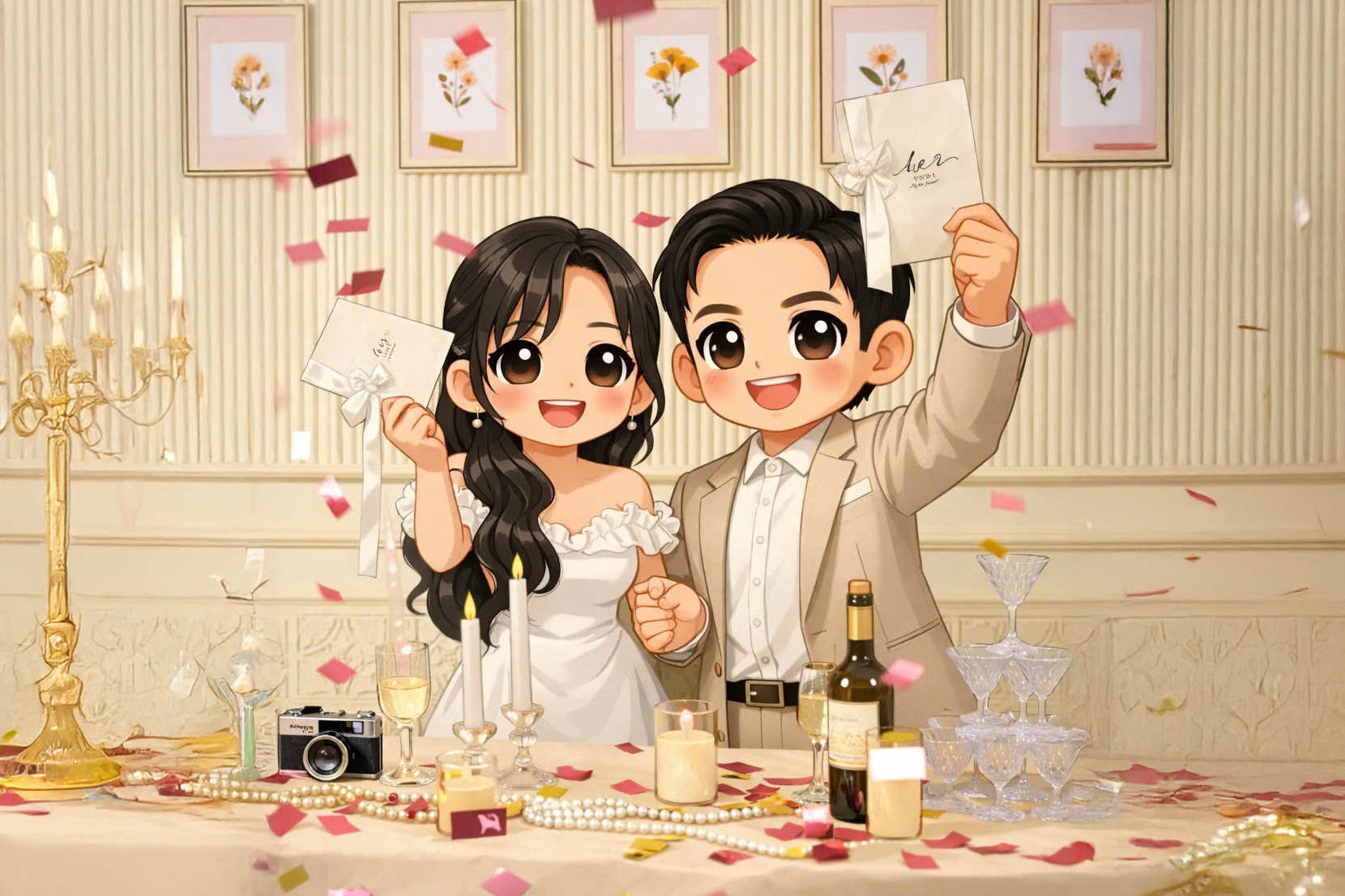 Thiệp mời cưới Mạnh Phúc – Diễm Uyên